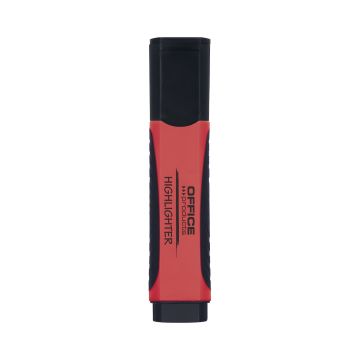 Zakreślacz OFFICE PRODUCTS z gumowym uchwytem 2-5 mm czerwony