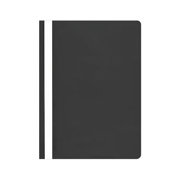 Skoroszyt Bantex Budget PP A4 z Wąsami Standard Czarny
