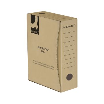 Pudło archiwizacyjne Q-CONNECT kartonowe na dokumenty A4 100 mm szare