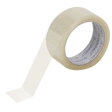 Taśma pakowa Q-CONNECT 48 mm x 66 y (60 m) transparentna akrylowa 25 mic 1 szt.