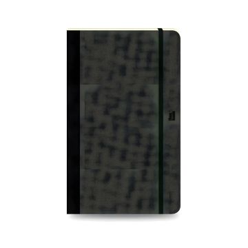 Notatnik Flexbook 13cm x 21cm Adventure  w linie Czarny