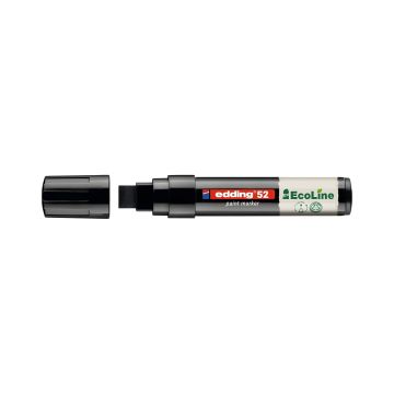Marker olejowy na bazie wody Edding EcoLine E-52, szerokość 4-15 mm, czarny
