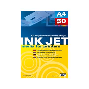 Folia INKJET do drukarek atramentowych bez paska, format A3 50 sztuk