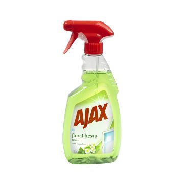 Płyn do mycia szyb AJAX Floral Fiesta z wygodną pompką 500ml do gastronomii i biur