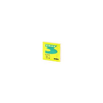 Karteczki samoprzylepne TRES Neon 75mm x 75mm 100 kartek