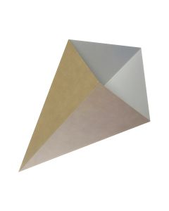 Torebki papierowe rożki gastronomiczne białe 15,5 x 26 cm, 100 szt.