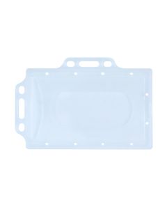 Identyfikator Donau PP 92x59mm, wkład 90x56mm, 2 uchwyty, transparentny, 1 szt.