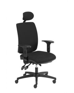 Fotel Biurowy Office Products Kefalonia, Czarny