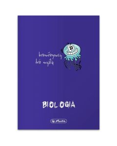 Zeszyt przedmiotowy Herlitz A5 Biologia 60 kartek w kratkę 70g