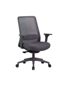 Fotel Obrotowy Q718 Szary