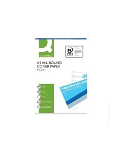 Papier ksero Q-CONNECT All-Round, A4, klasa C, 80gsm, 500 ark.