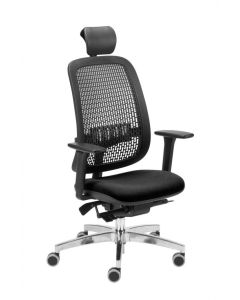 Fotel Biurowy Office Products Skiatos, Czarny