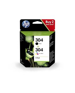 Tusz HP nr 304 3JB05AE BK+CMY 100 CMYK 120 stron