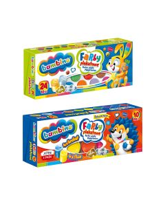 Farby plakatowe Bambino 24 kolory 10 ml