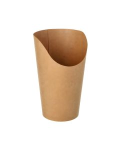 Pudełko papierowe na wrapa tortille 13,4 x 6 x 8 cm pojemność 470 ml 50 sztuk