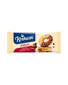 Ciastka Krakuski Duelki kruche z nadzieniem 181g