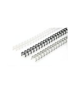 Grzbiety metalowe do bindowania Argo 9,5mm niebieskie A4 skok 3:1 100 sztuk