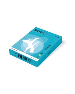 Papier xero A4 błękit morski 250 ark. 160g Maestro Color AB48