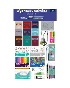 Wyprawka Szkolna dla Klas 4-8 Interdruk Zestaw XXL Kompletny