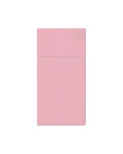 Torebki-serwetki na sztućce papierowe Premium Airlaid r&oacute;żowe 40 x 40 cm 25 szt.