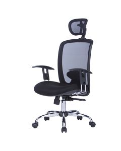 Fotel Biurowy Office Products Samos, Czarny