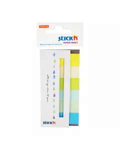 Zakładki indeksujące papierowe Summer 45x15mm 6 kolor&oacute;w neonowych 180 kartek
