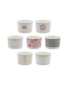 Kubek papierowy do lod&oacute;w Pastel 350 ml 30 szt.