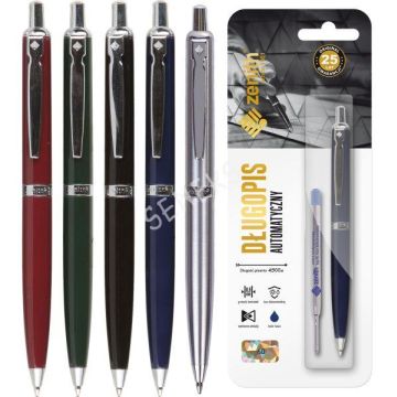 Długopis automatyczny Zenith 60 wkład blister1422