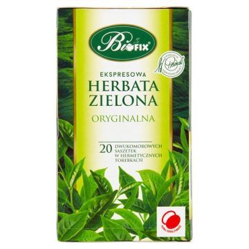Herbata expresowa Zielona BIFIX 20 torebek
