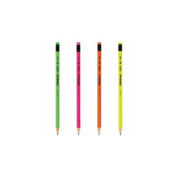 Ołówek szkolno - biurowy Fatih Fancy HB z gumką