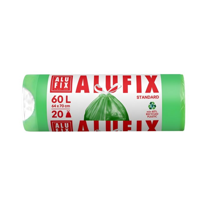 Worki\u0020na\u0020\u015Bmieci\u0020ALUFIX\u0020z\u0020ta\u015Bm\u0105,\u0020polietylen\u0020HDPE,\u002060\u0020litr\u00F3w,\u0020zielone,\u002020\u0020sztuk\u0020\u002D\u0020zdj\u0119cie\u00201