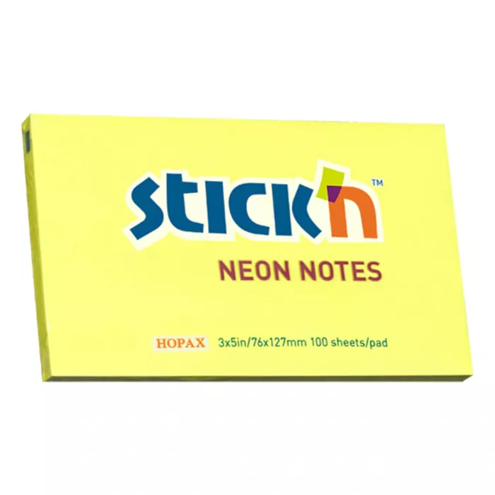 Notes\u0020Samoprzylepny\u0020\u017B\u00F3\u0142ty\u0020Neon\u0020127x76\u0020mm\u0020100\u0020Kartek\u0020\u002D\u0020zdj\u0119cie\u00201