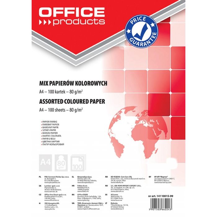 Papier\u0020kolorowy\u0020OFFICE\u0020PRODUCTS,\u0020A4,\u0020100\u0020arkuszy,\u002080gsm,\u0020mix\u0020kolor\u00F3w\u0020\u002D\u0020zdj\u0119cie\u00201
