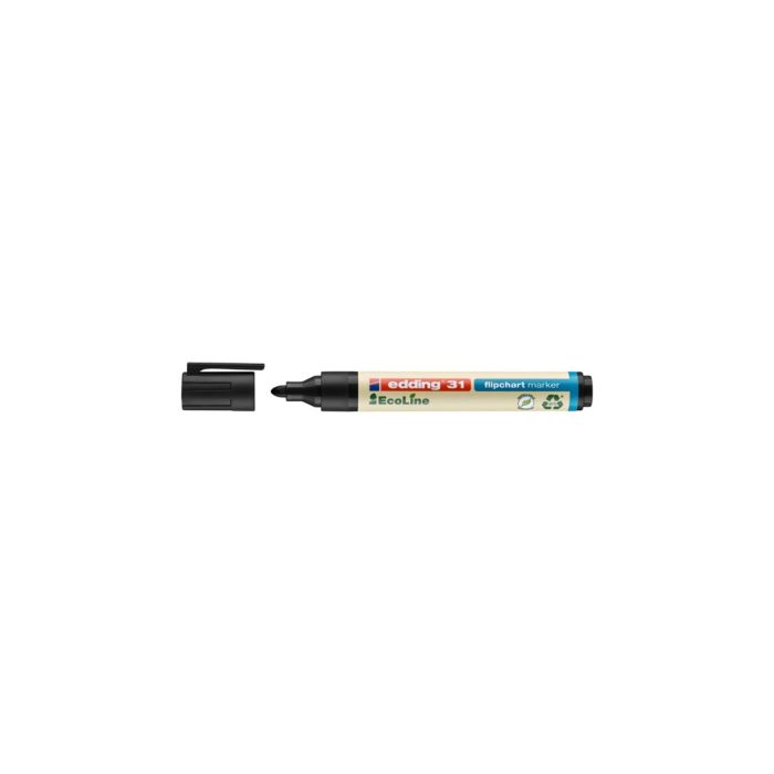Marker\u0020do\u0020flipchart\u00F3w\u0020Edding\u002031\u0020Ecoline,\u0020okr\u0105g\u0142a\u0020ko\u0144c\u00F3wka\u00201,5\u002D3\u0020mm,\u0020czarny\u0020\u002D\u0020zdj\u0119cie\u00201