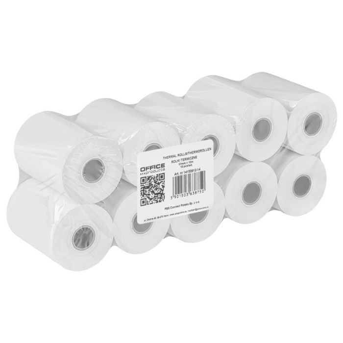 Rolki\u0020termiczne\u0020OFFICE\u0020PRODUCTS,\u002057mm\u0020x\u002015m,\u0020gr.\u002048\u0020\u002B\u002F\u002D\u00206,\u002010\u0020szt.,\u0020bia\u0142e\u0020\u002D\u0020zdj\u0119cie\u00201