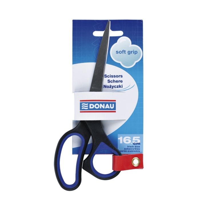 No\u017Cyczki\u0020biurowe\u0020DONAU\u0020Soft\u0020Grip,\u0020ergonomiczne,\u0020niebieskie,\u002016,5\u0020cm,\u00201\u0020szt.\u0020\u002D\u0020zdj\u0119cie\u00201