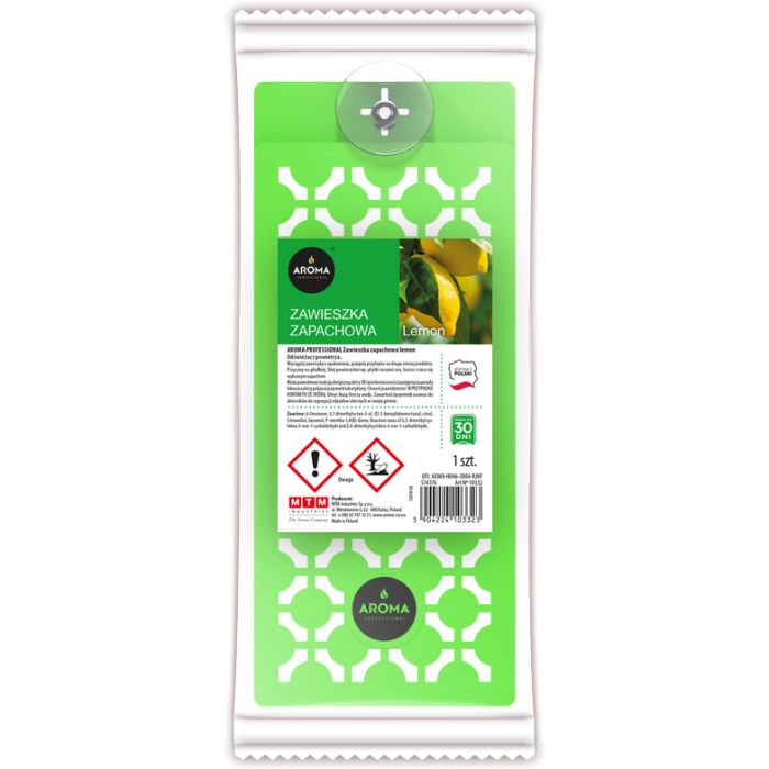 Zawieszka\u0020zapachowa\u0020polimerowa\u0020Lemon\u002019g\u0020Aroma\u0020Professional\u0020\u002D\u0020zdj\u0119cie\u00201