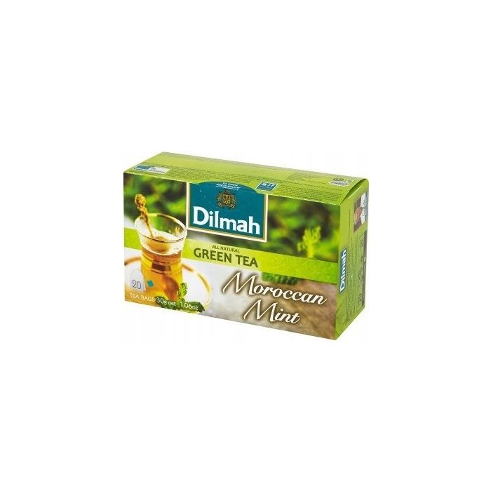 Herbata\u0020Zielona\u0020Dilmah\u0020Moroccan\u0020Green\u0020Tea\u0020z\u0020Mi\u0119t\u0105\u002020\u0020Torebek\u0020\u002D\u0020zdj\u0119cie\u00201