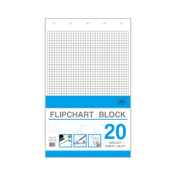 Blok\u0020do\u0020flipchart\u00F3w\u0020Interdruk\u002020\u0020arkuszy,\u0020kratka,\u0020640x1000mm\u0020\u002D\u0020zdj\u0119cie\u00201