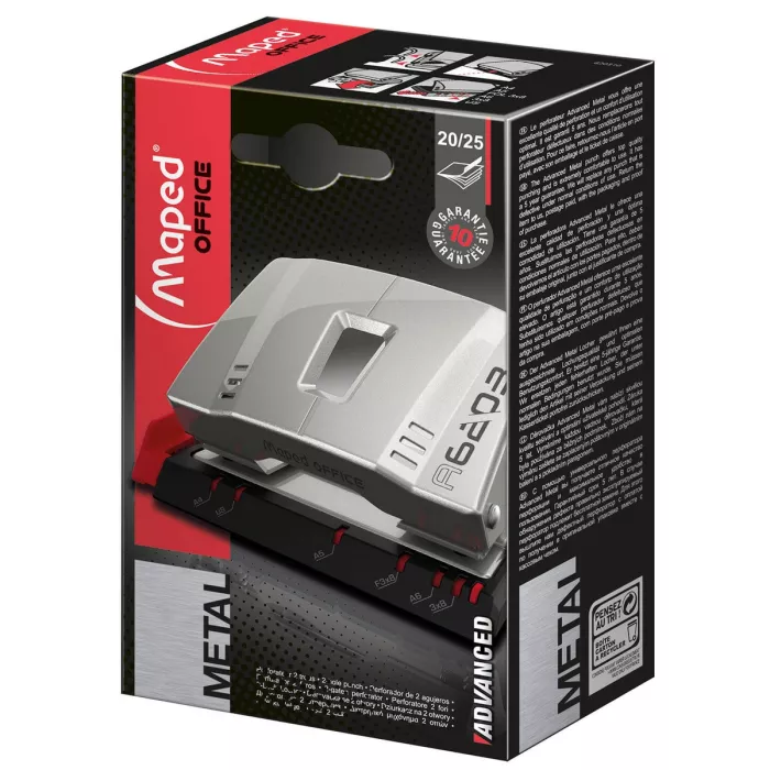 Dziurkacz\u0020Advanced\u0020metalowy\u002025\u0020kartek\u0020srebrny\u0020metaliczny\u0020\u002D\u0020zdj\u0119cie\u00201