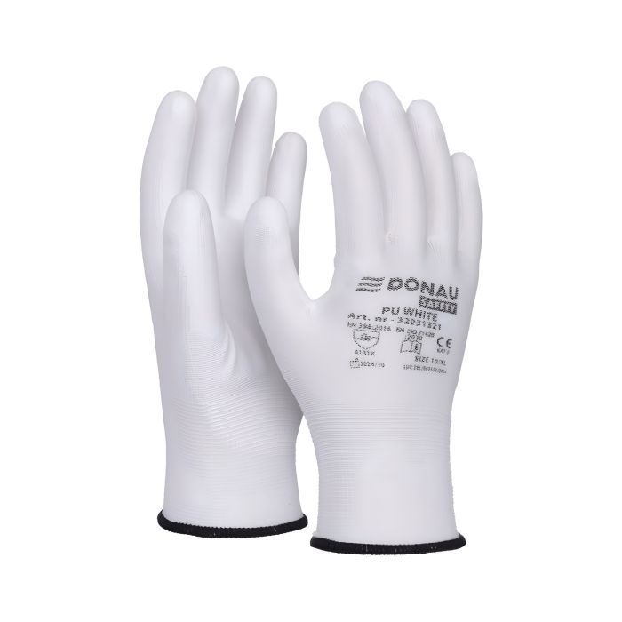 R\u0119kawice\u0020ochronne\u0020DONAU\u0020SAFETY\u0020PU\u0020White\u0020kat.\u0020II\u0020rozmiar\u002010\u0020bia\u0142e\u0020\u002D\u0020zdj\u0119cie\u00201