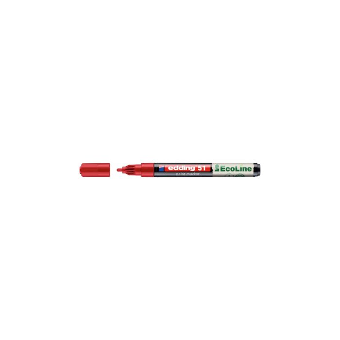 Marker\u0020olejowy\u0020na\u0020bazie\u0020wody\u0020Edding\u0020EcoLine\u0020e\u002D51,\u00201\u002D2\u0020mm,\u0020czerwony\u0020\u002D\u0020zdj\u0119cie\u00201