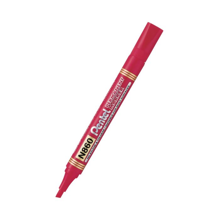 Marker\u0020permanentny,\u0020Pentel\u0020Foliopis\u0020N860,\u0020\u015Bci\u0119ta\u0020ko\u0144c\u00F3wka,\u0020czerwony\u0020\u002D\u0020zdj\u0119cie\u00201