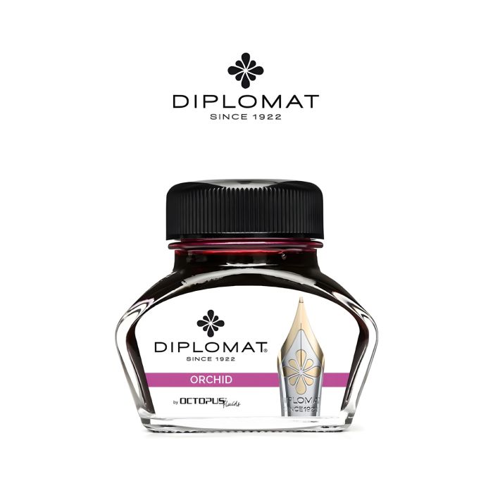Atrament\u0020do\u0020pi\u00F3r\u0020wiecznych\u0020DIPLOMAT\u0020w\u0020ka\u0142amarzu\u002030\u0020ml\u0020orchid\u0020pink\u0020\u002D\u0020zdj\u0119cie\u00201