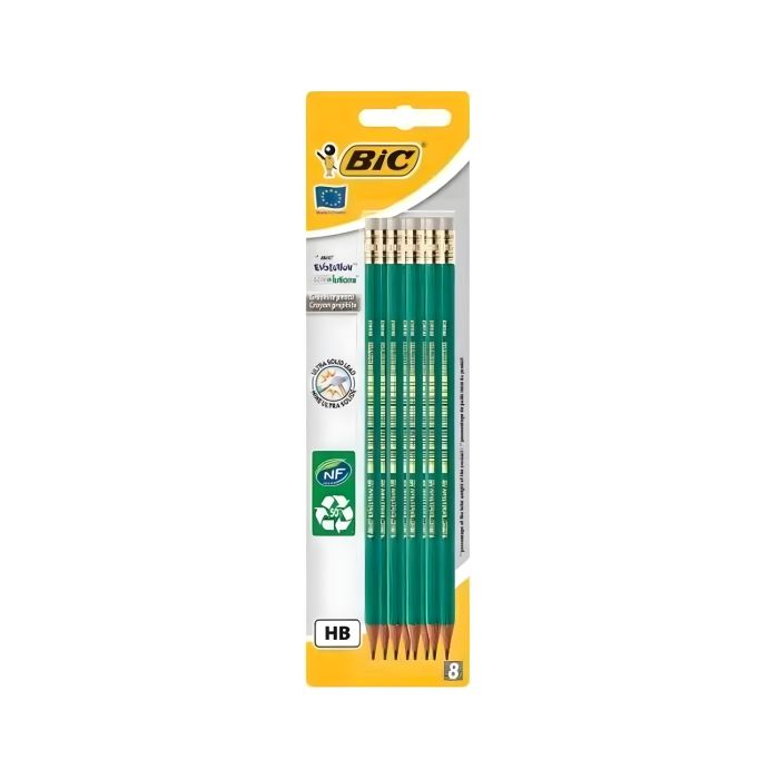 O\u0142\u00F3wek\u0020z\u0020gumk\u0105\u0020BIC\u0020Evolution\u0020Black\u0020Blister\u00208\u0020sztuk\u0020\u002D\u0020zdj\u0119cie\u00201