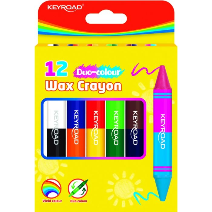 Kredki\u0020\u015Bwiecowe\u0020KEYROAD\u0020Duo\u002DColour\u0020JUMBO\u0020dwustronne\u00206\u0020sztuk\u002012\u0020kolor\u00F3w\u0020\u002D\u0020zdj\u0119cie\u00201