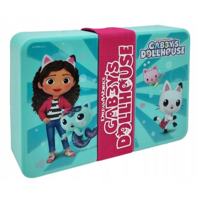 Lunchbox\u0020dla\u0020dzieci\u0020Gabby\u0020Dollhouse\u0020zamykany\u0020pojemnik\u0020na\u0020\u015Bniadanie\u0020\u002D\u0020zdj\u0119cie\u00201