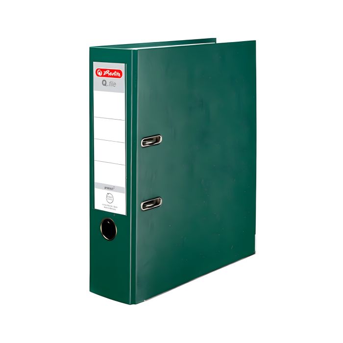Segregator\u0020Herlitz\u0020A4\u00208cm\u0020Q.file\u0020zielony\u0020\u002D\u0020zdj\u0119cie\u00201