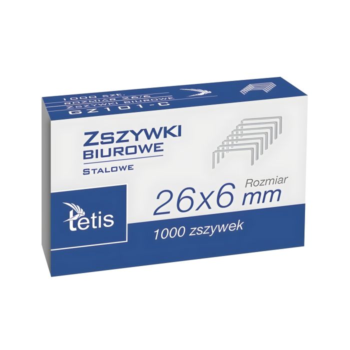 Zszywki\u0020biurowe\u0020Tetis\u0020\u002026\u002F6\u0020\u002D\u0020zdj\u0119cie\u00201