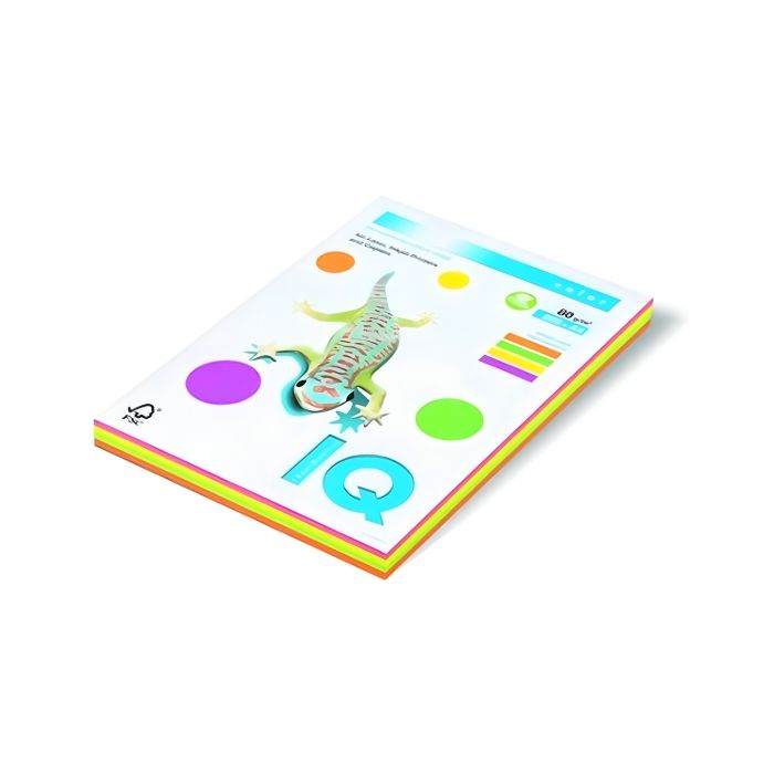 Papier\u0020Ksero\u0020IQ\u0020Color\u0020A4\u002080\u0020g\u0020neon\u00204x25\u0020arkuszy\u0020\u002D\u0020zdj\u0119cie\u00201